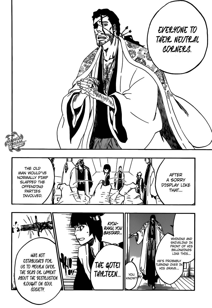 Bleach chapter 515 page 19
