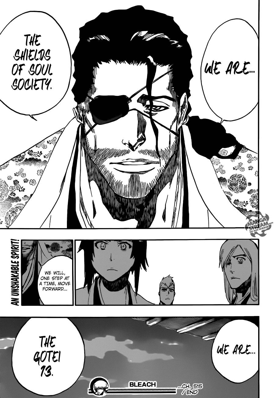 Bleach chapter 515 page 20