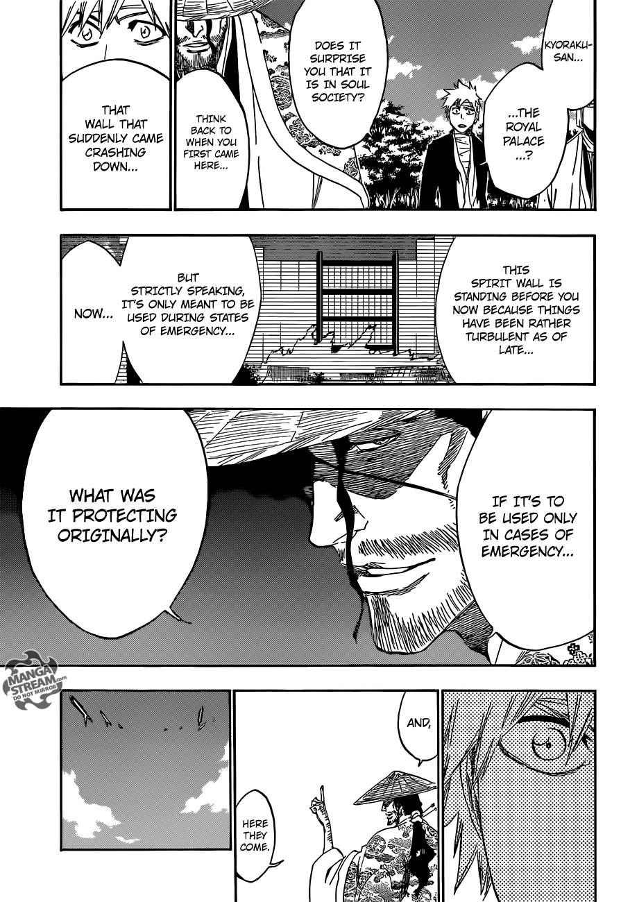 Bleach chapter 516 page 15