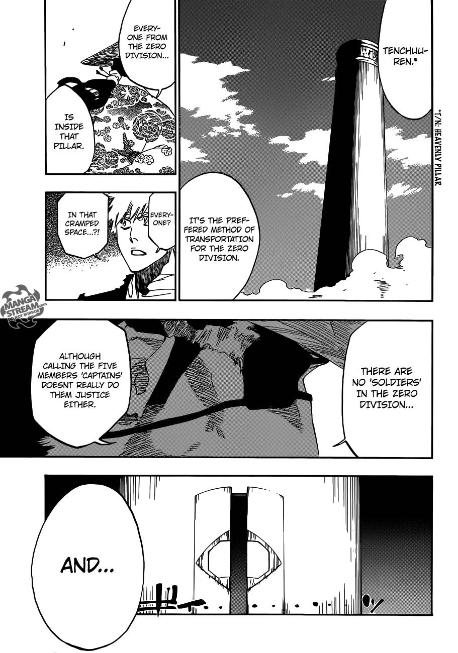 Bleach chapter 516 page 17