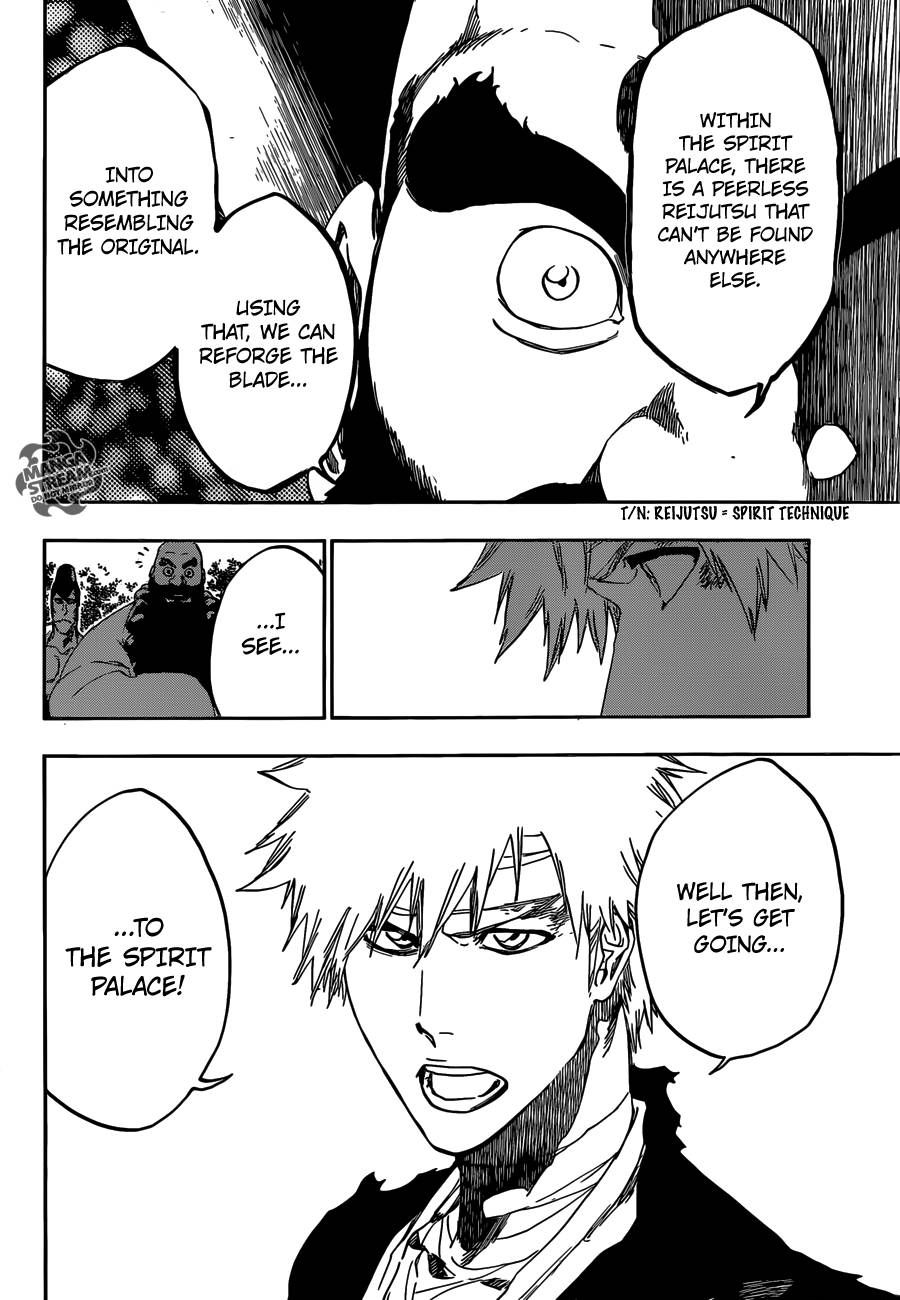 Bleach chapter 518 page 13