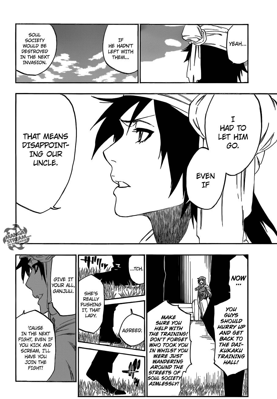 Bleach chapter 518 page 17