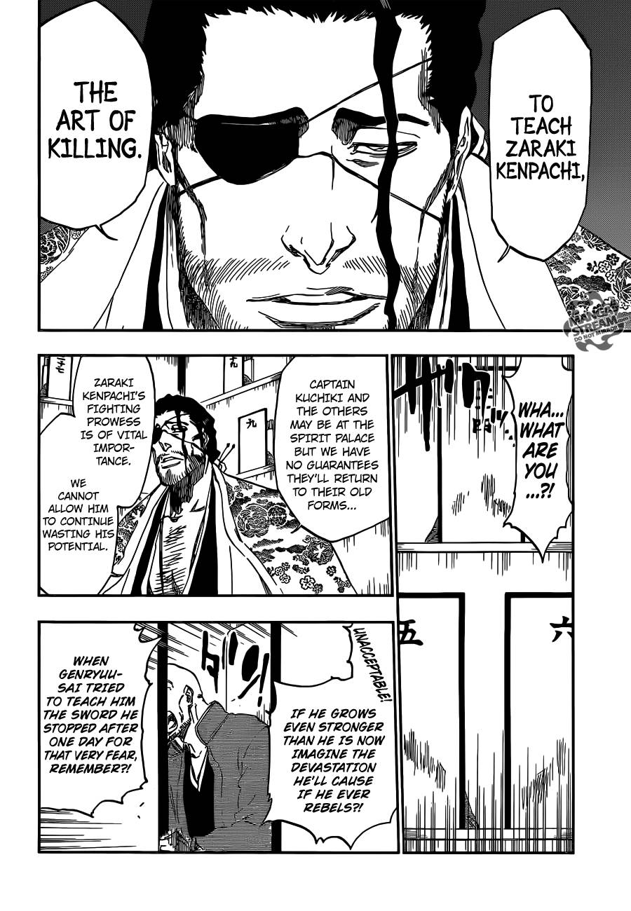 Bleach chapter 520 page 17