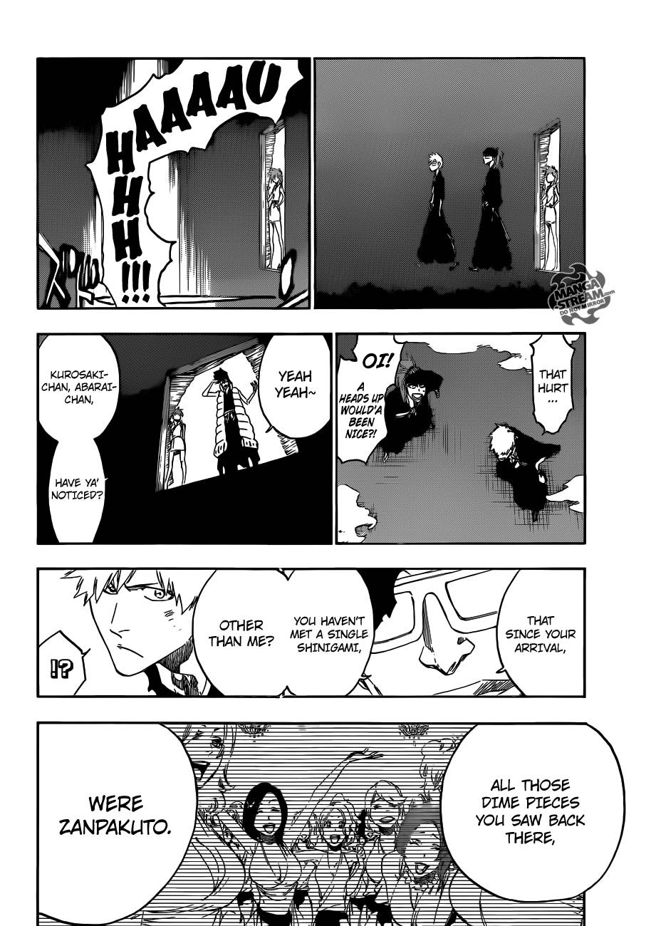 Bleach chapter 522 page 17