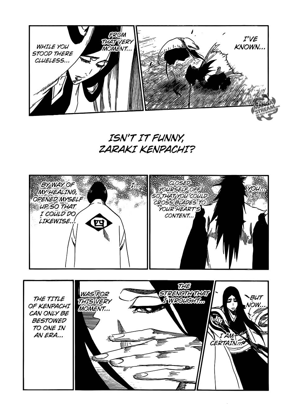 Bleach chapter 526 page 15