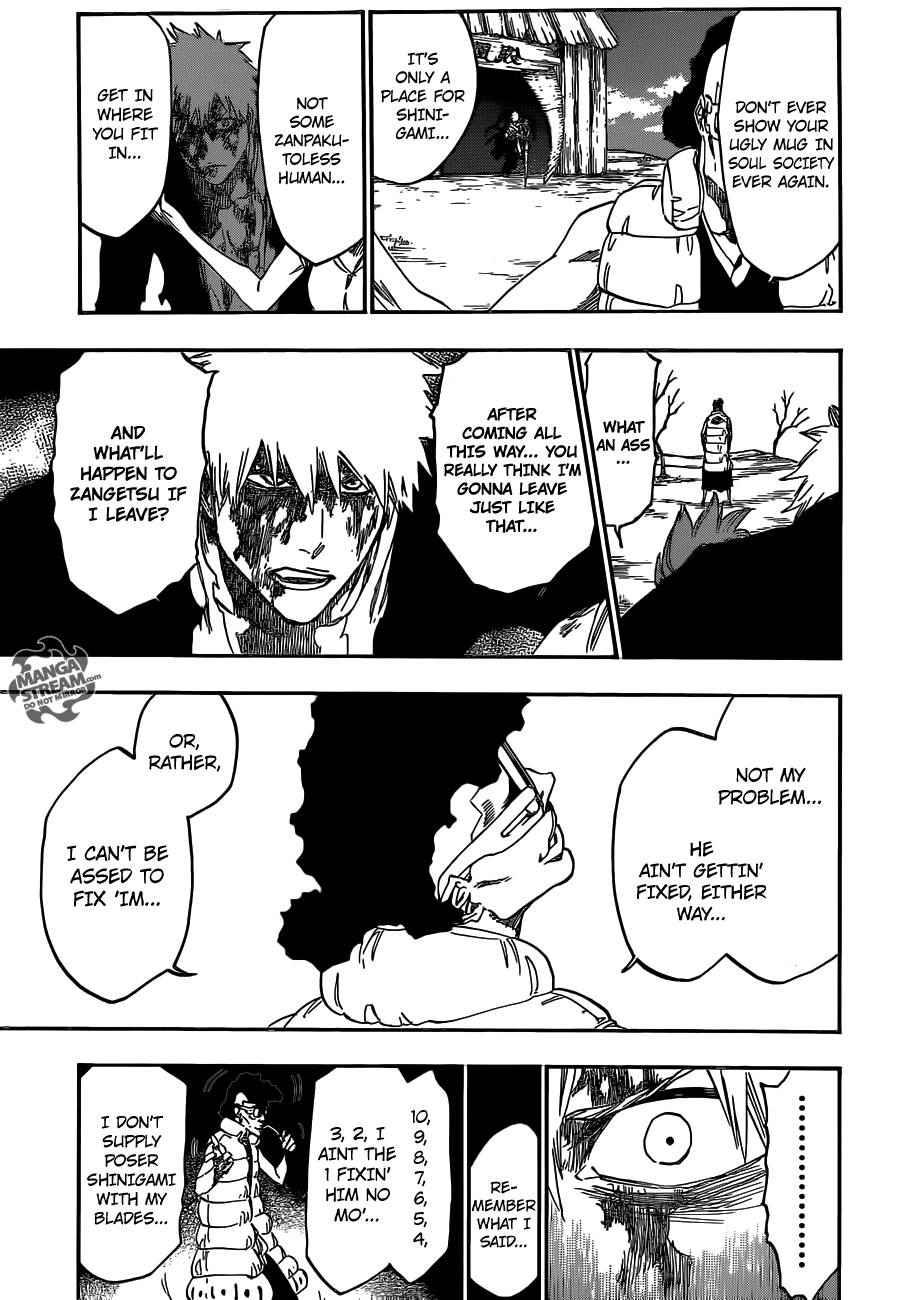 Bleach chapter 527 page 18
