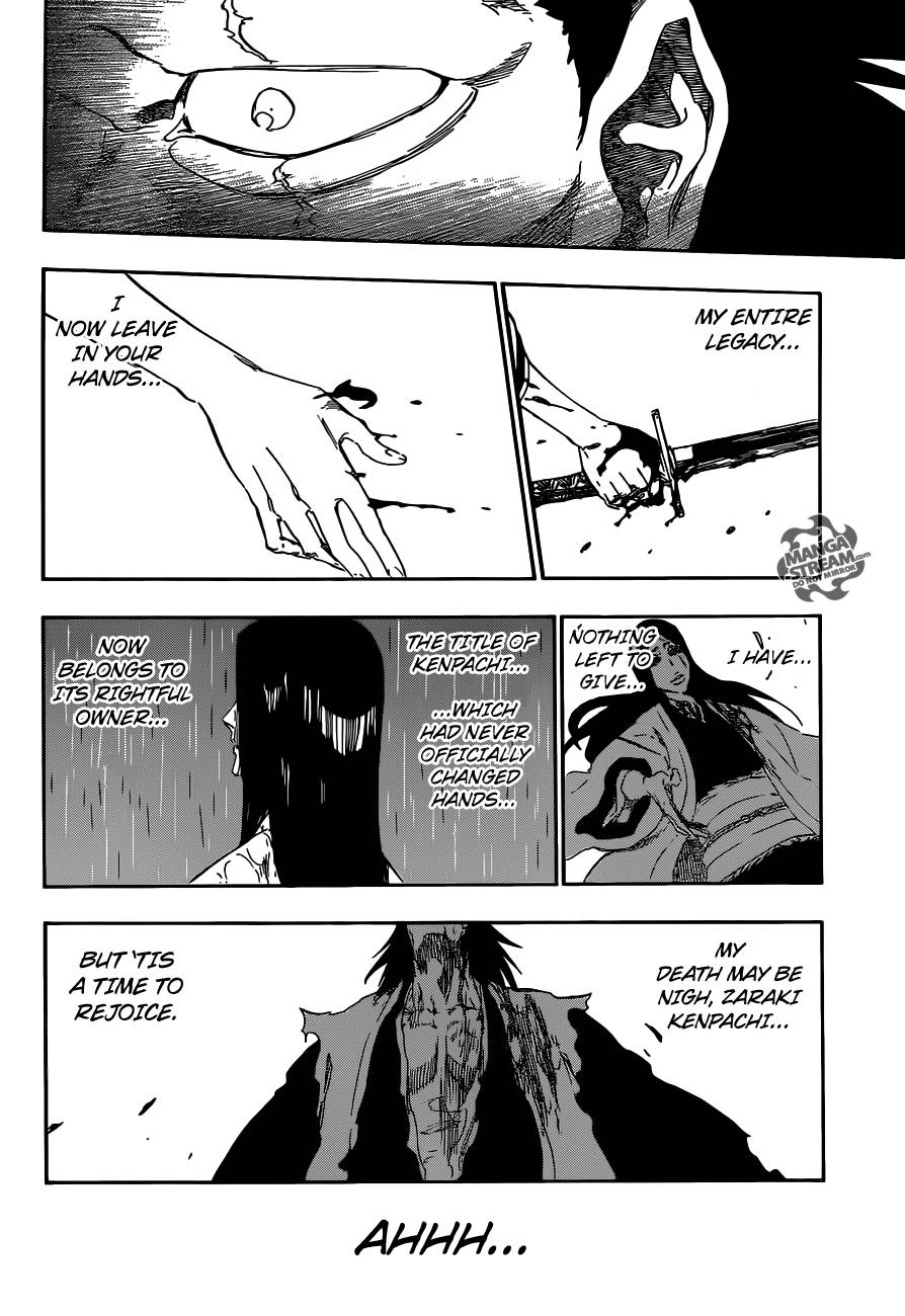 Bleach chapter 527 page 9