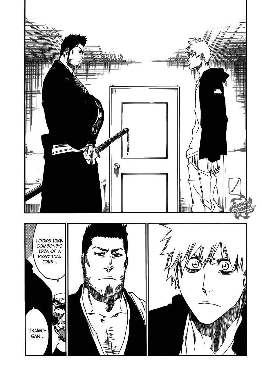 Bleach chapter 528 page 11