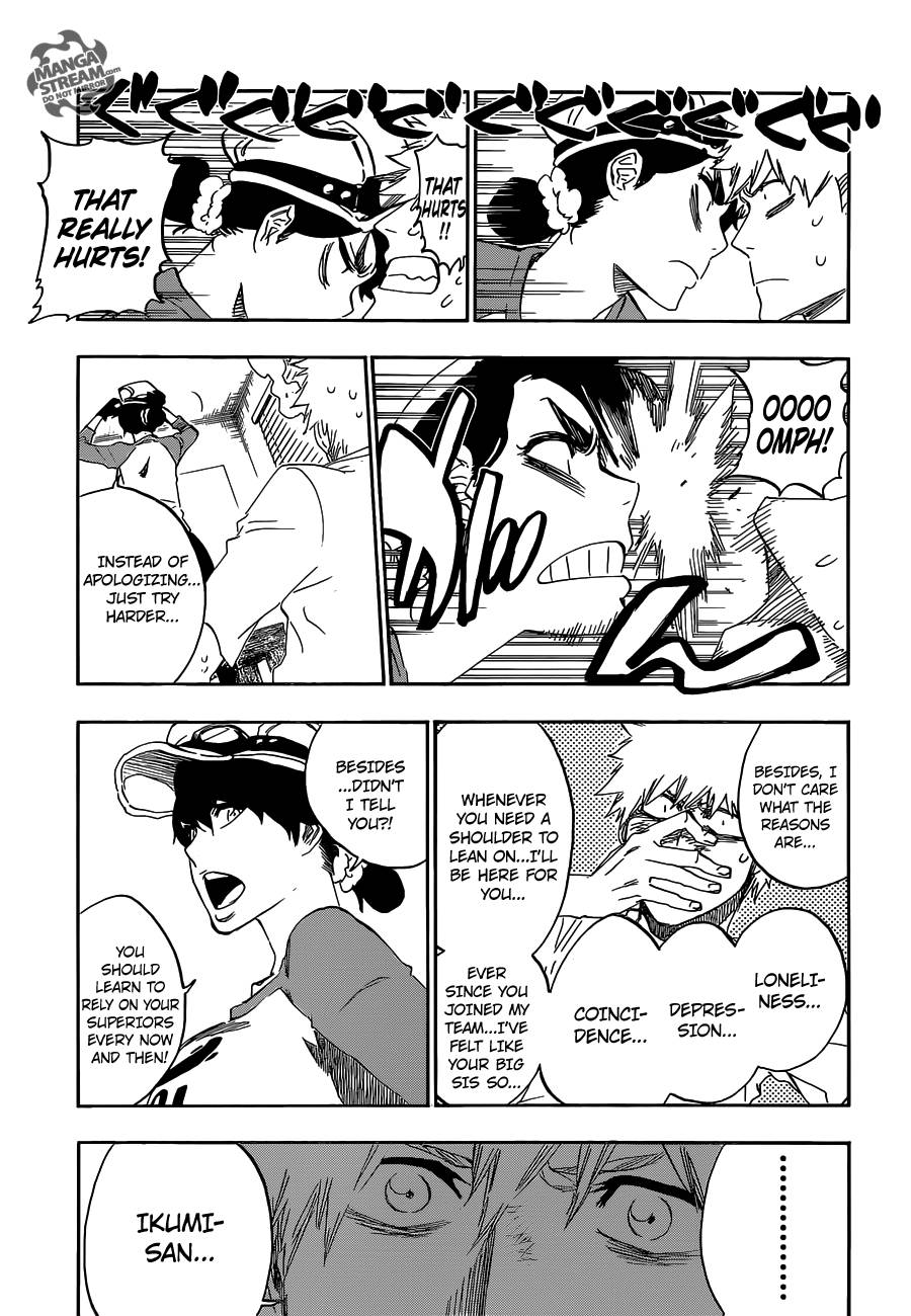 Bleach chapter 528 page 9