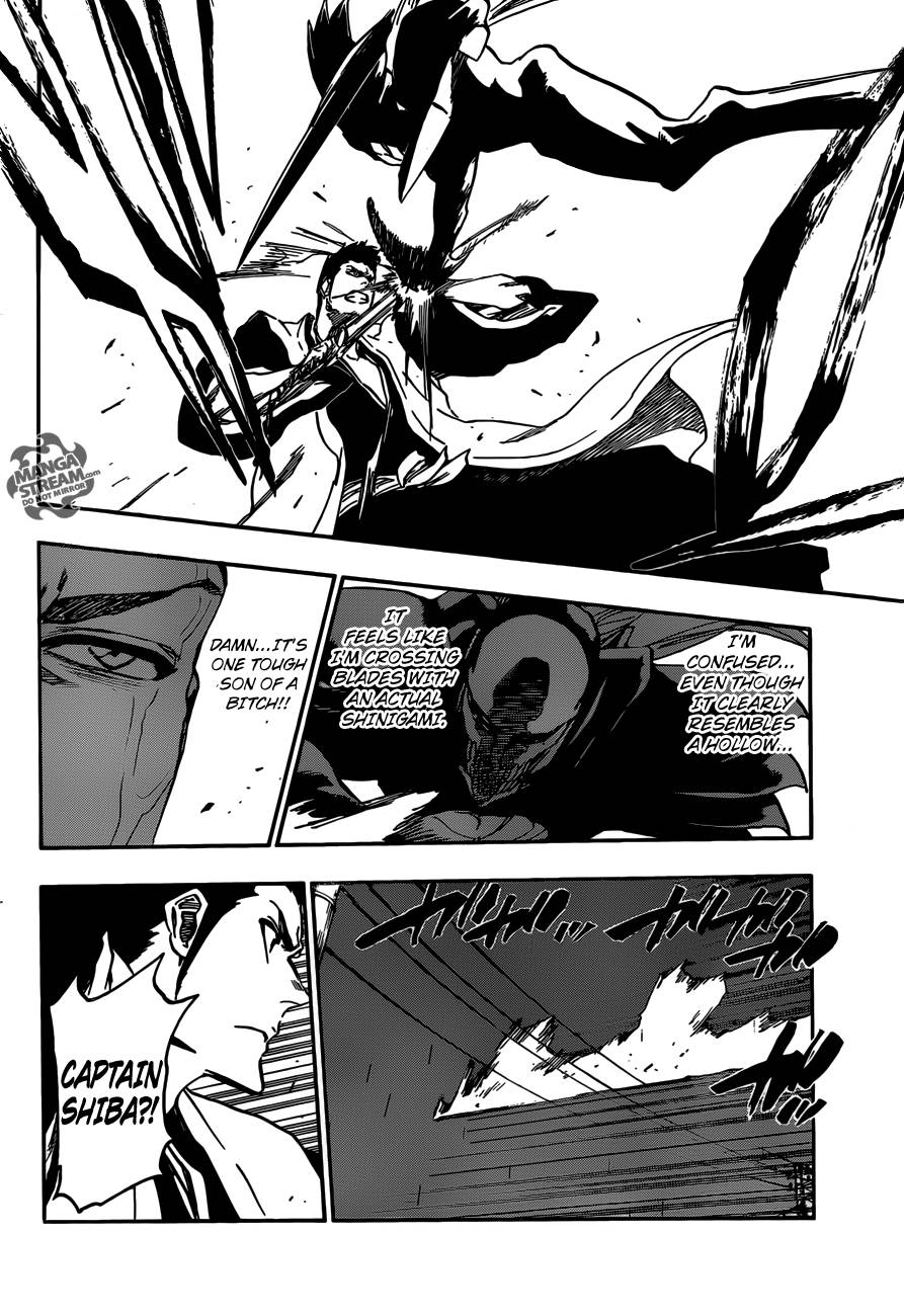 Bleach chapter 531 page 12