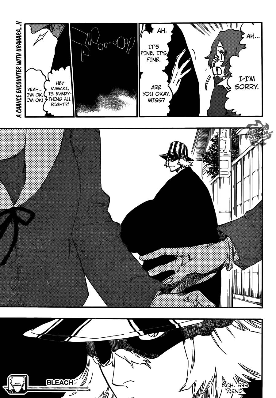 Bleach chapter 533 page 19