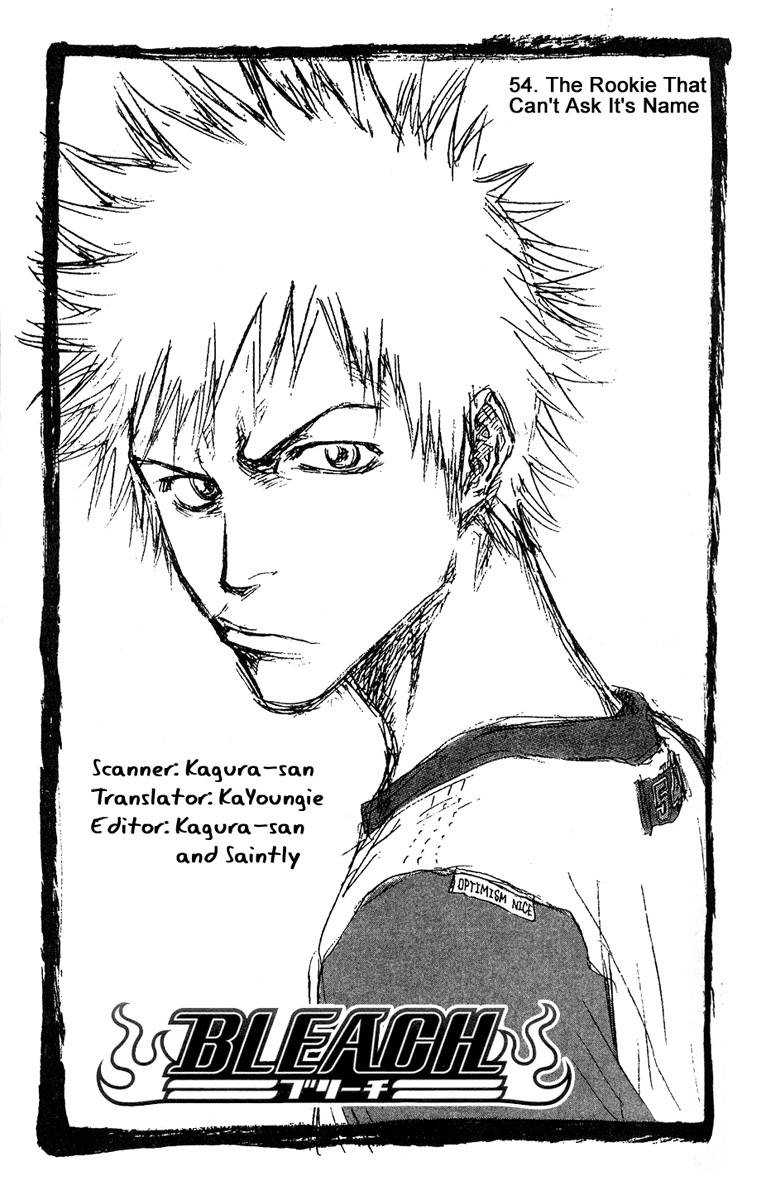 Bleach chapter 54 page 5
