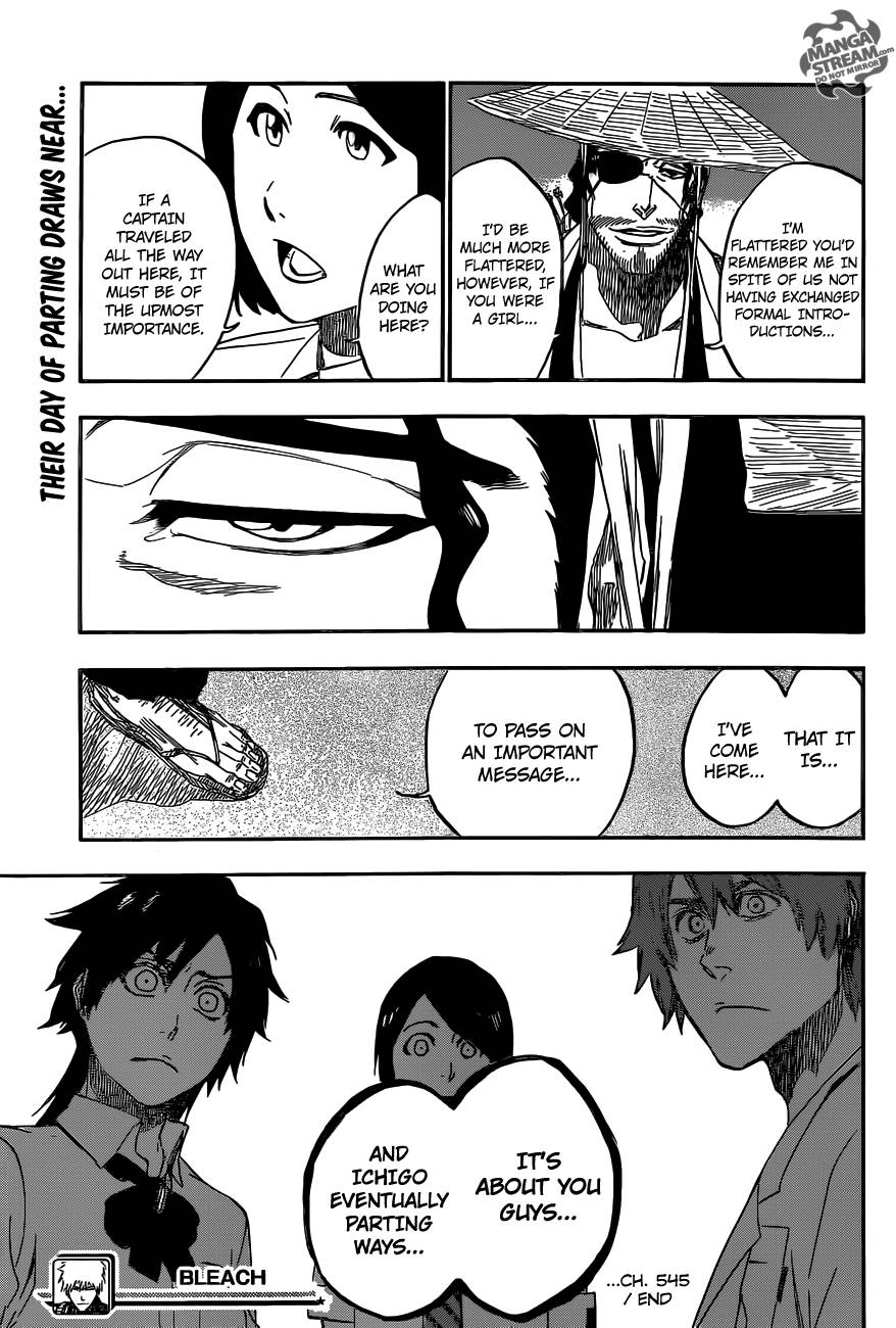 Bleach chapter 545 page 19