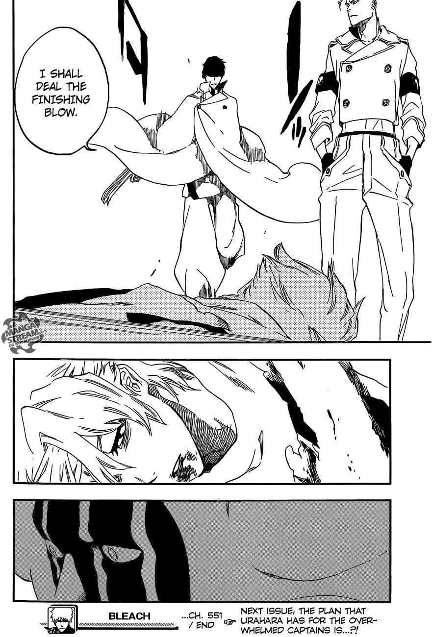 Bleach chapter 551 page 18