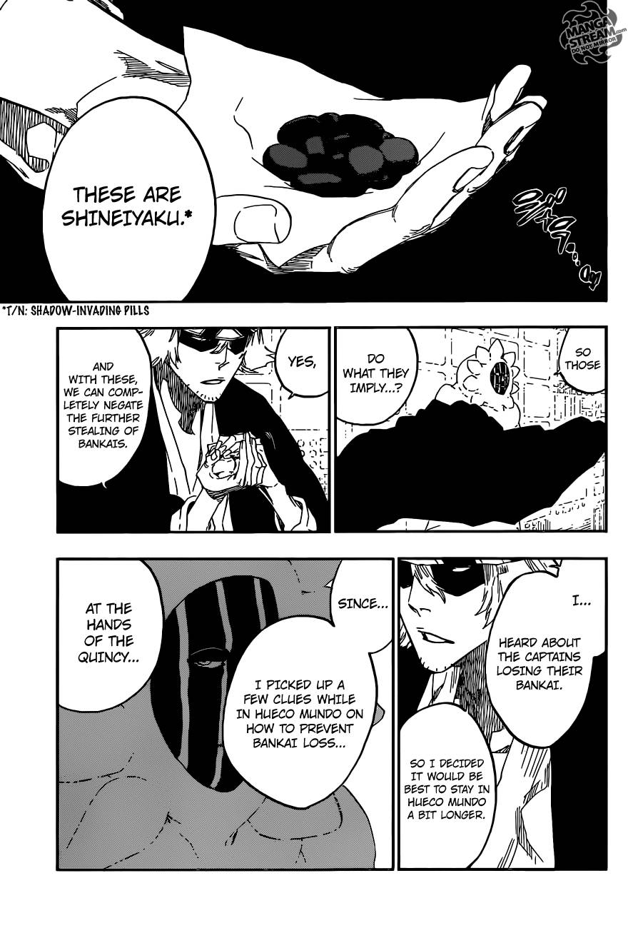 Bleach chapter 552 page 13