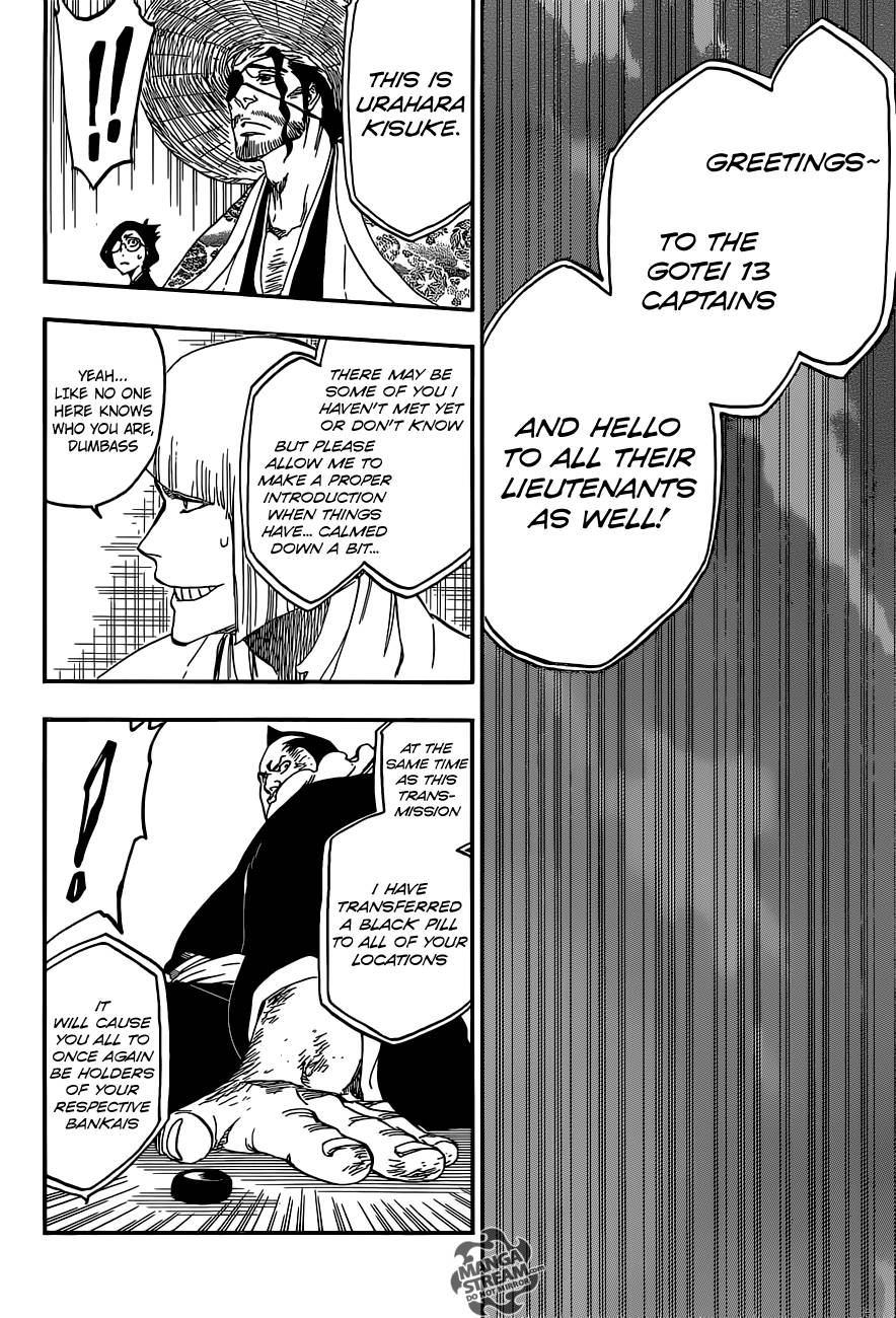 Bleach chapter 552 page 16