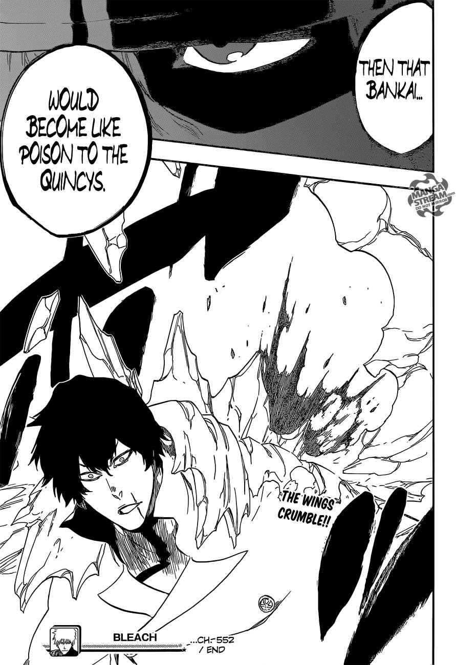 Bleach chapter 552 page 19