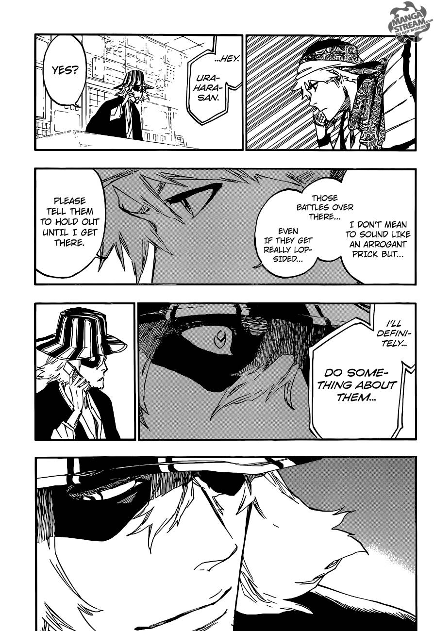 Bleach chapter 555 page 13