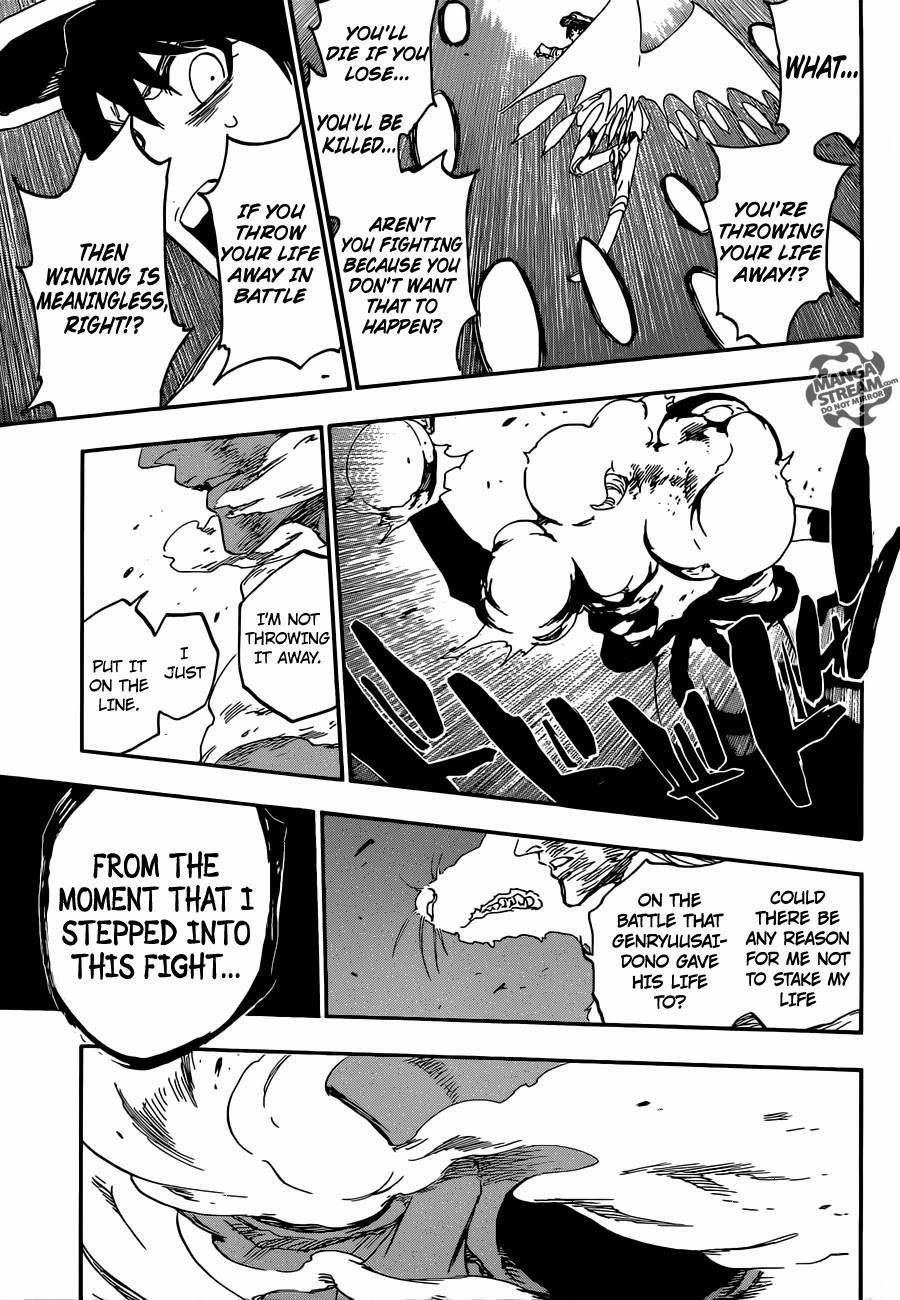 Bleach chapter 557 page 16