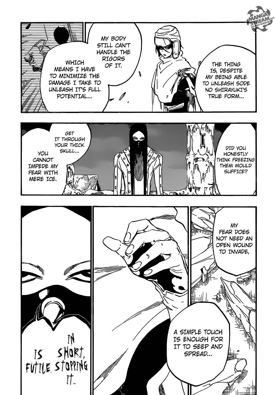 Bleach chapter 567 page 8