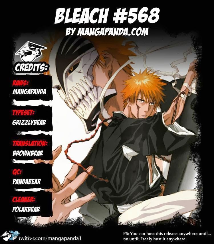 Bleach chapter 568 page 19