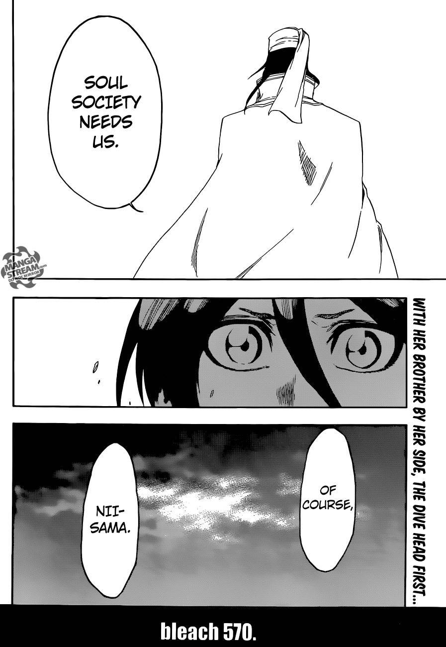 Bleach chapter 570 page 12