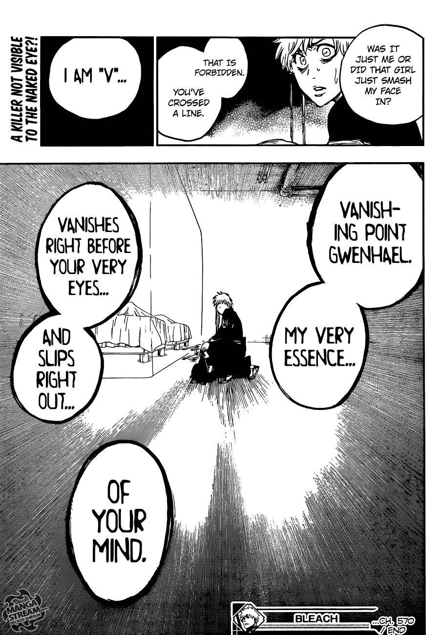 Bleach chapter 570 page 19