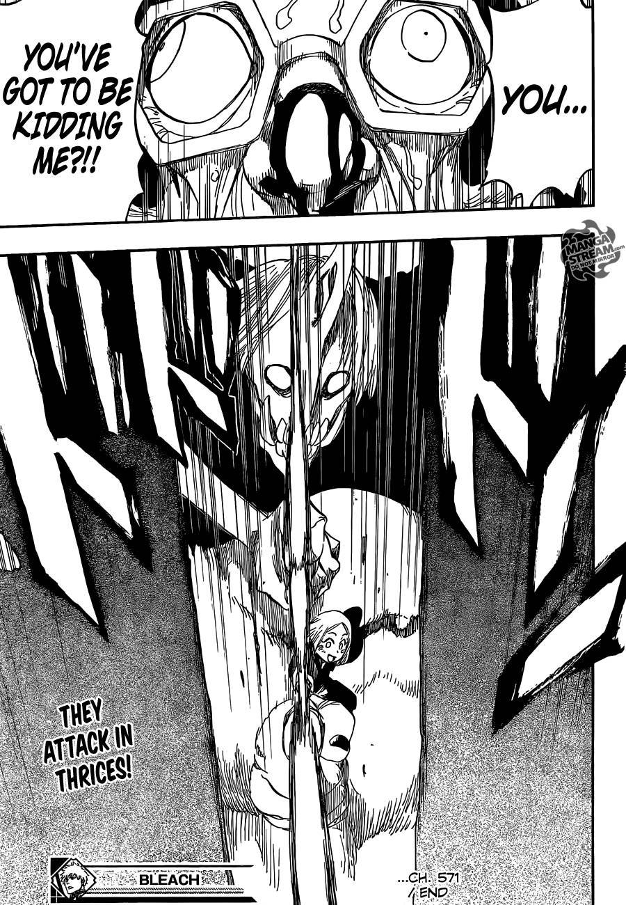 Bleach chapter 571 page 19
