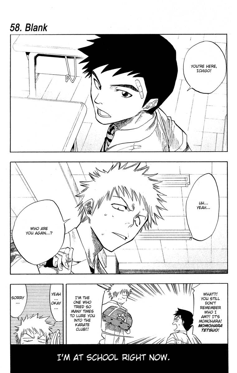 Bleach chapter 58 page 1