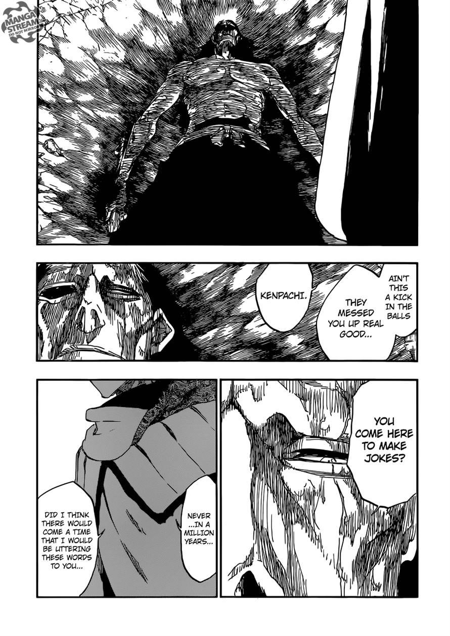 Bleach chapter 581 page 18