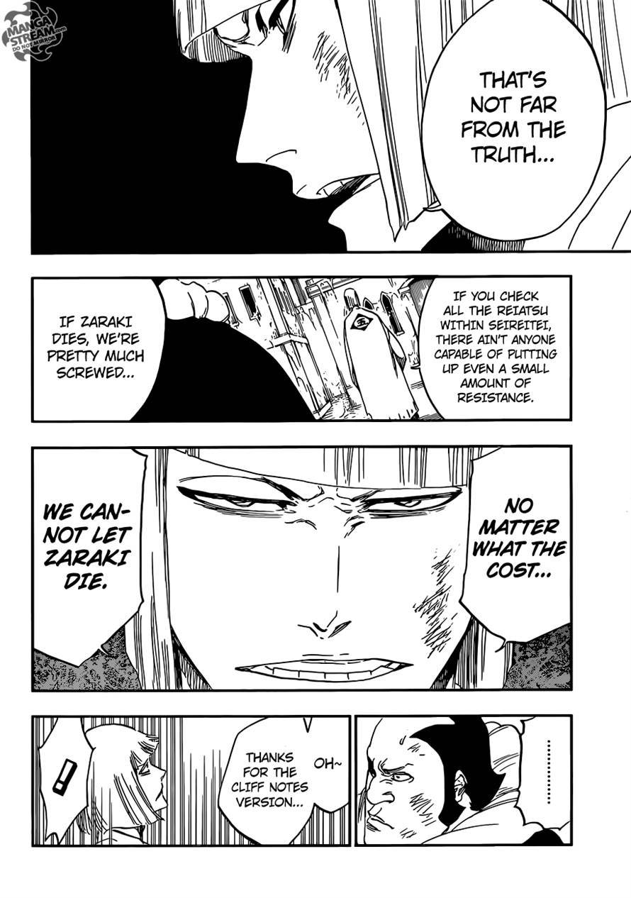 Bleach chapter 581 page 7