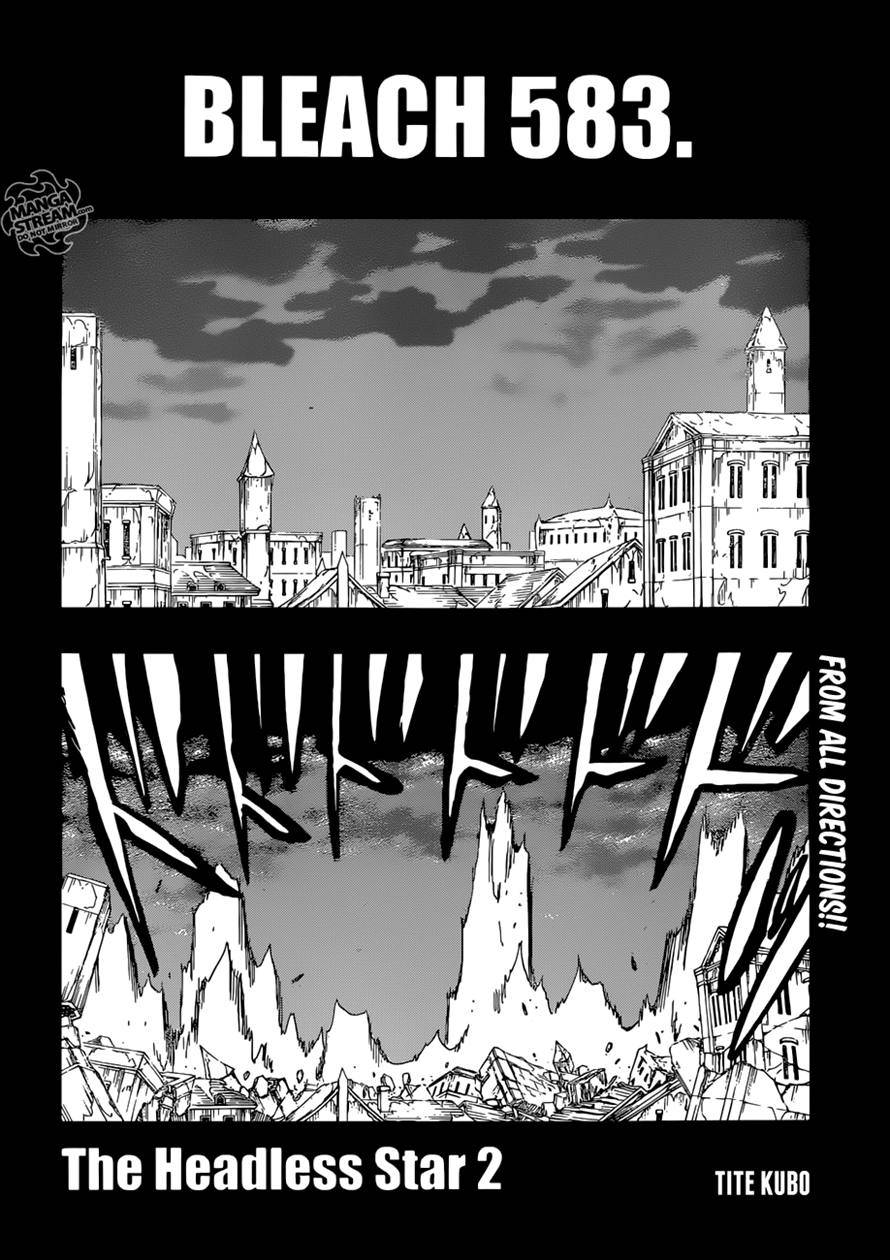 Bleach chapter 583 page 3