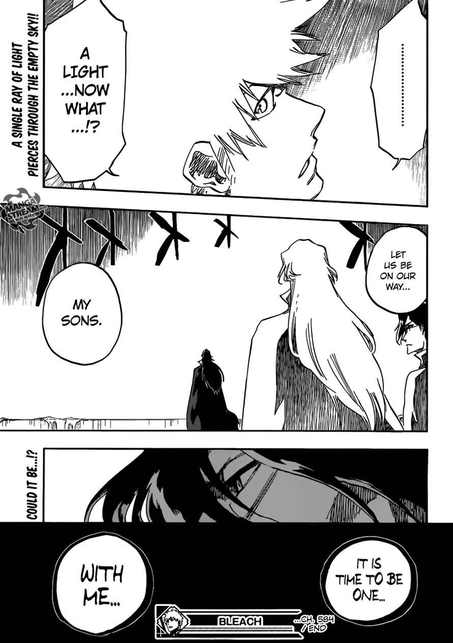 Bleach chapter 584 page 18