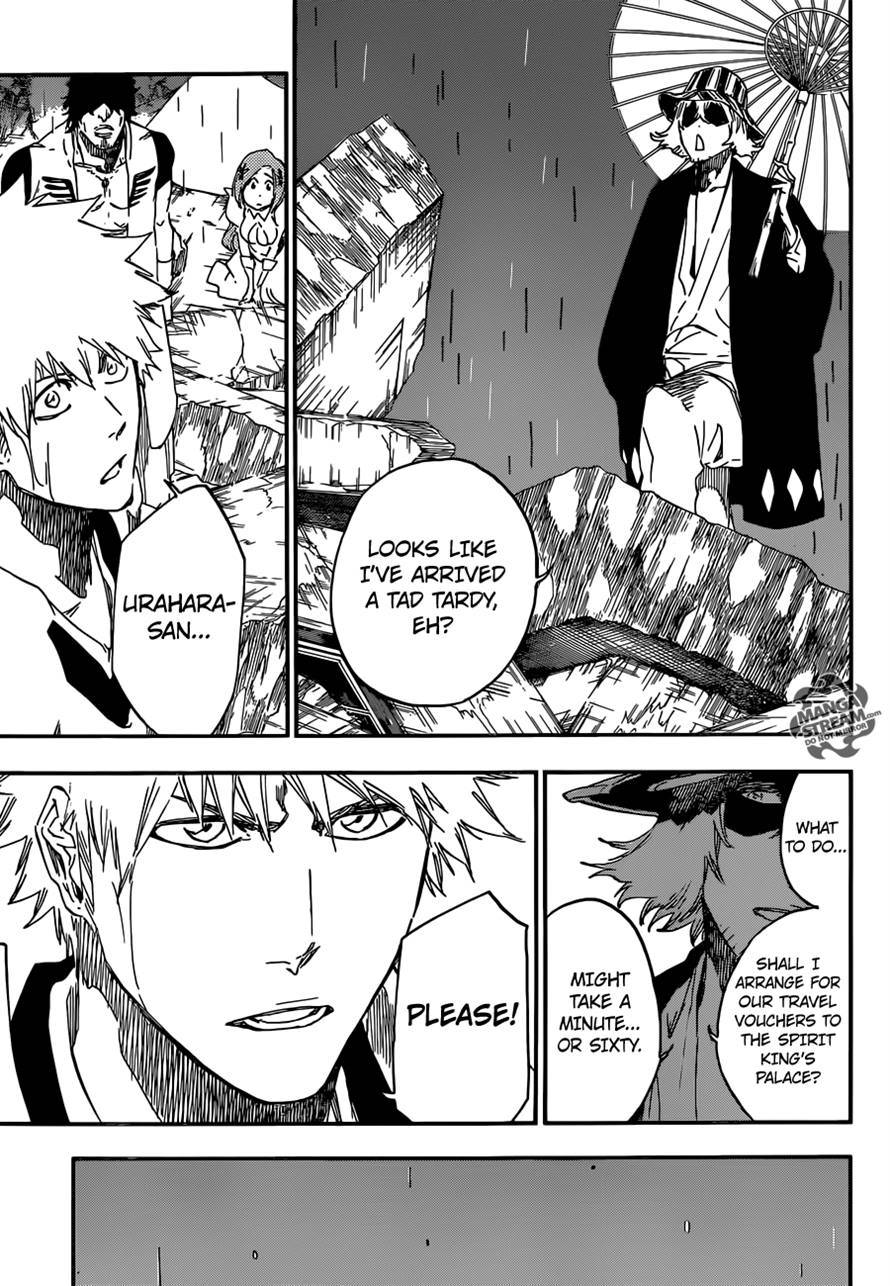 Bleach chapter 587 page 12