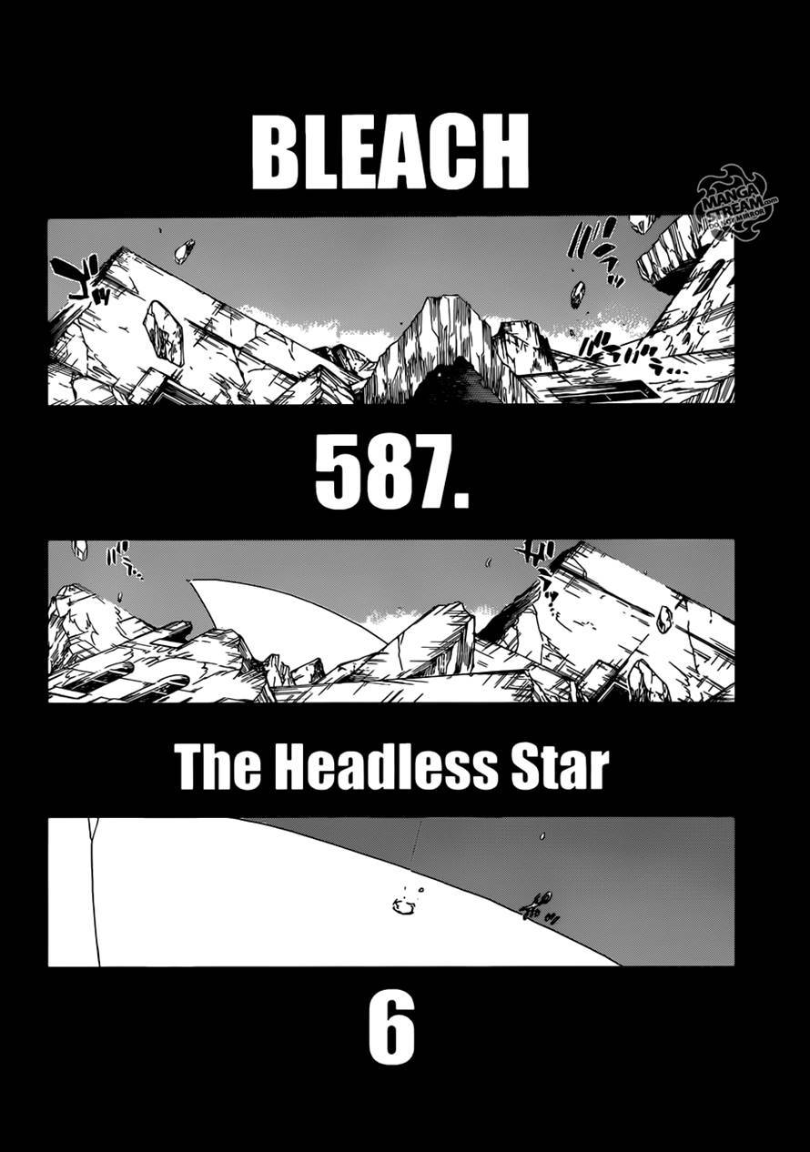 Bleach chapter 587 page 7