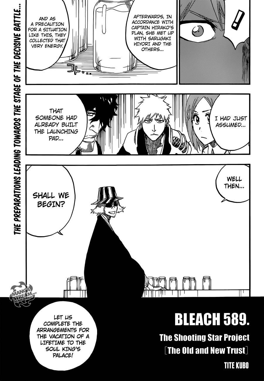Bleach chapter 589 page 11