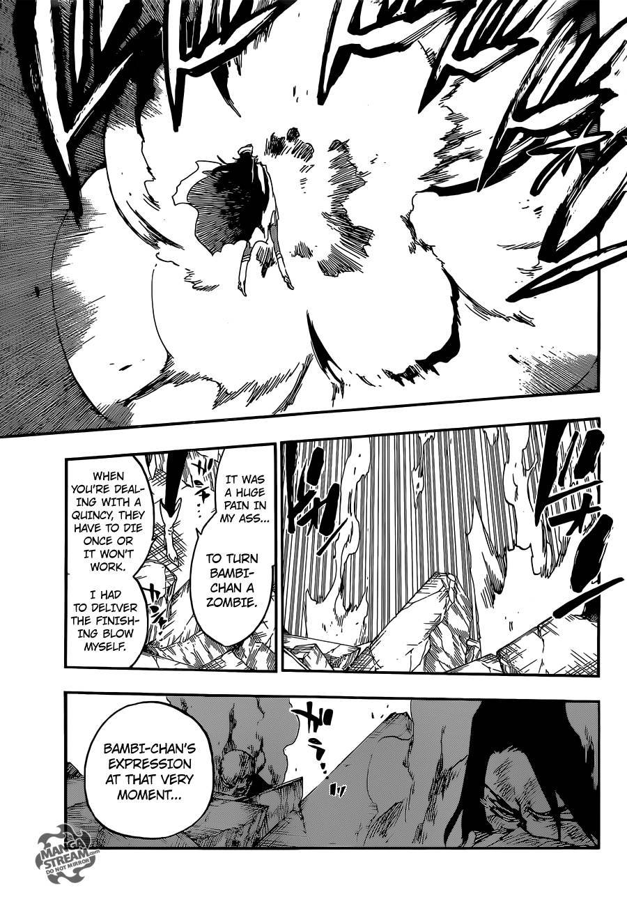 Bleach chapter 589 page 17