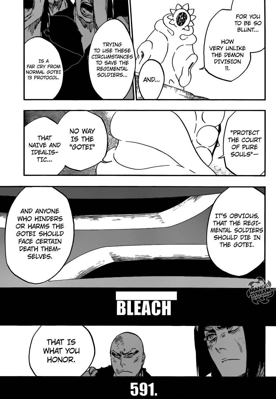Bleach chapter 591 page 14