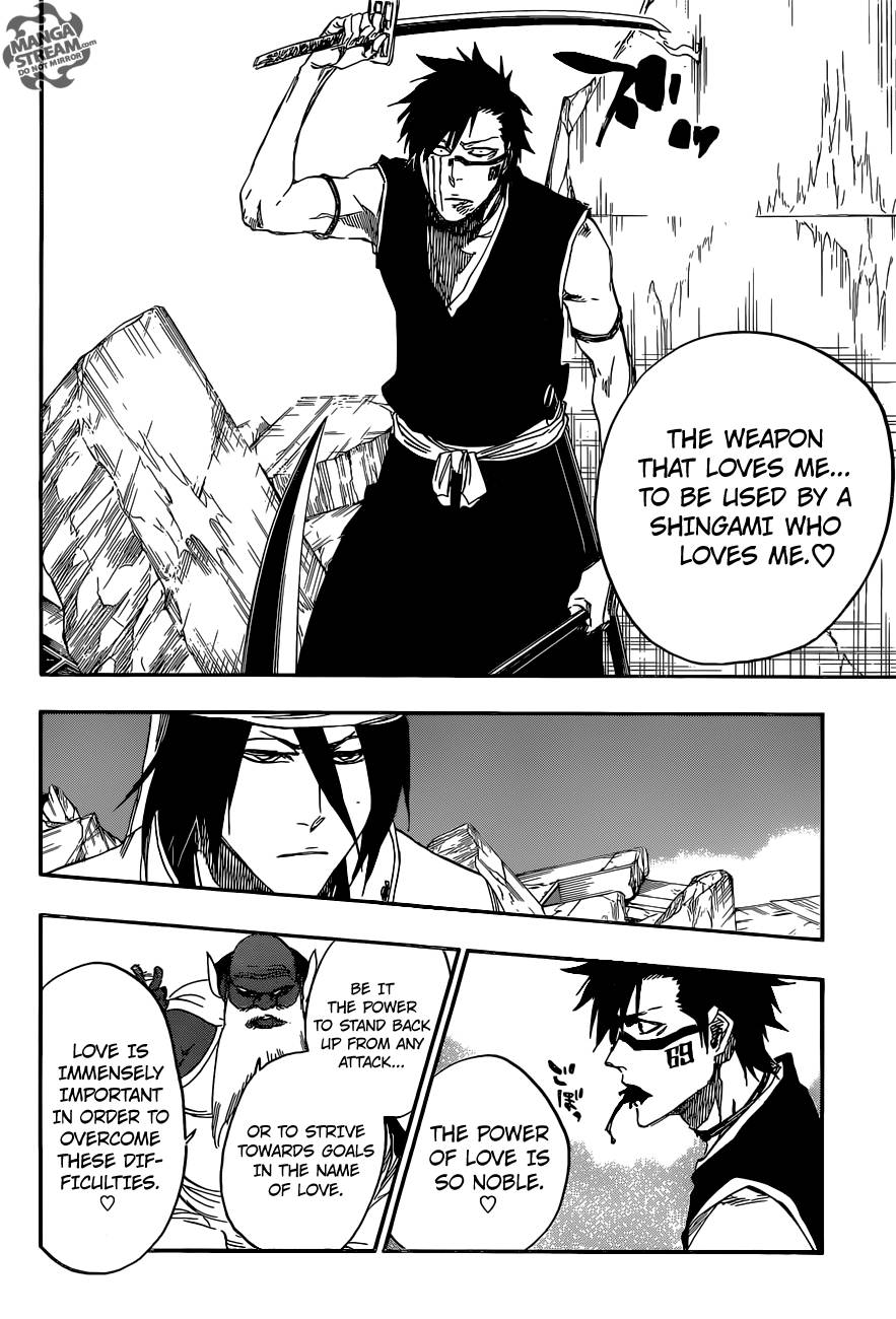 Bleach chapter 595 page 11