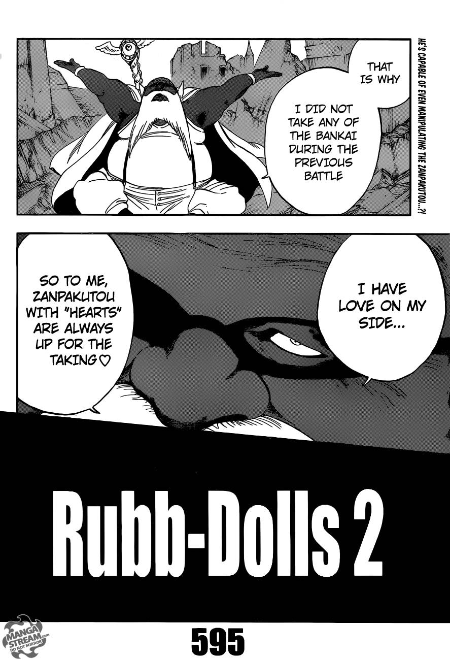 Bleach chapter 595 page 9