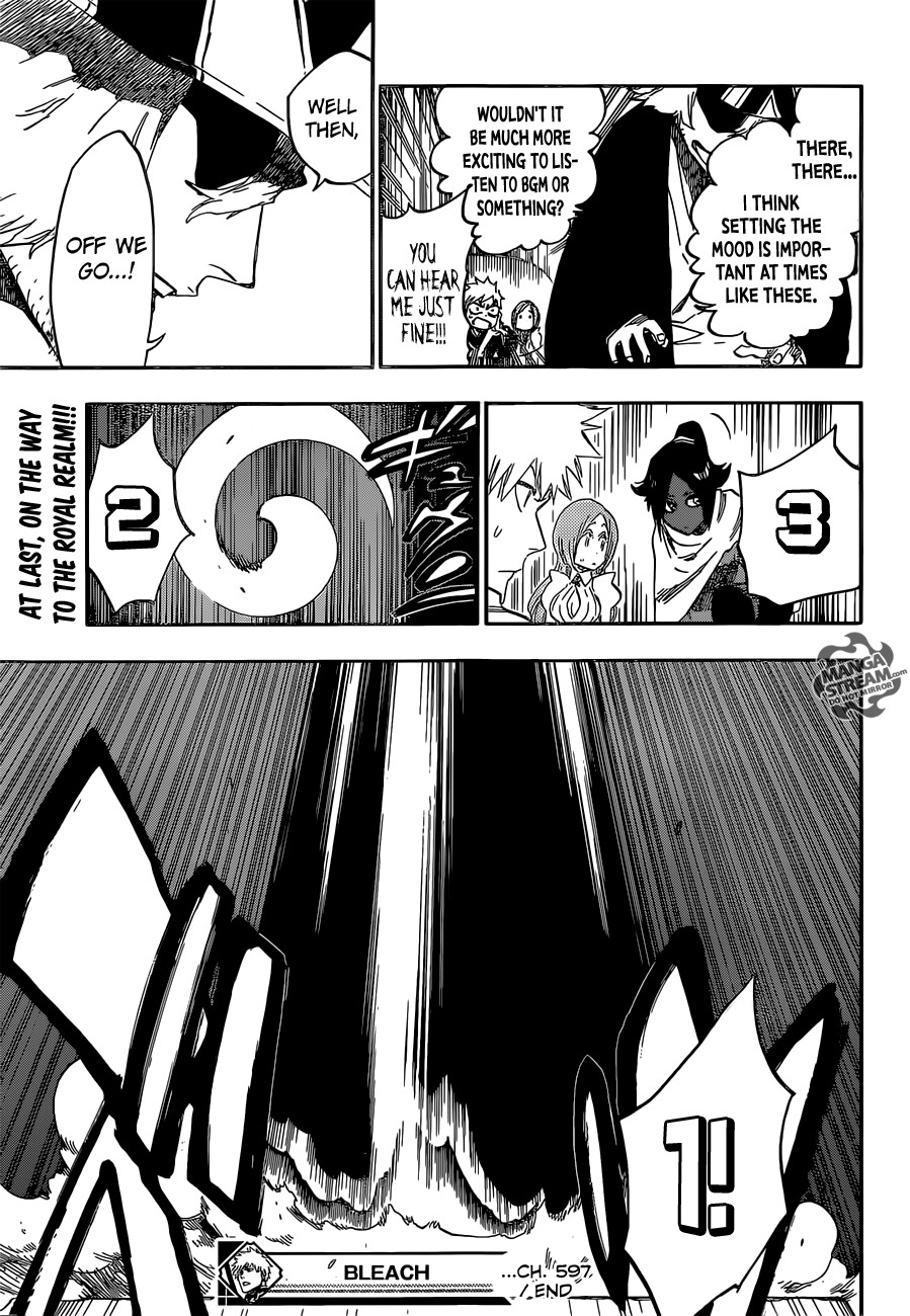 Bleach chapter 597 page 17