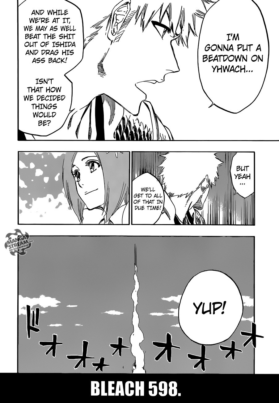 Bleach chapter 598 page 9