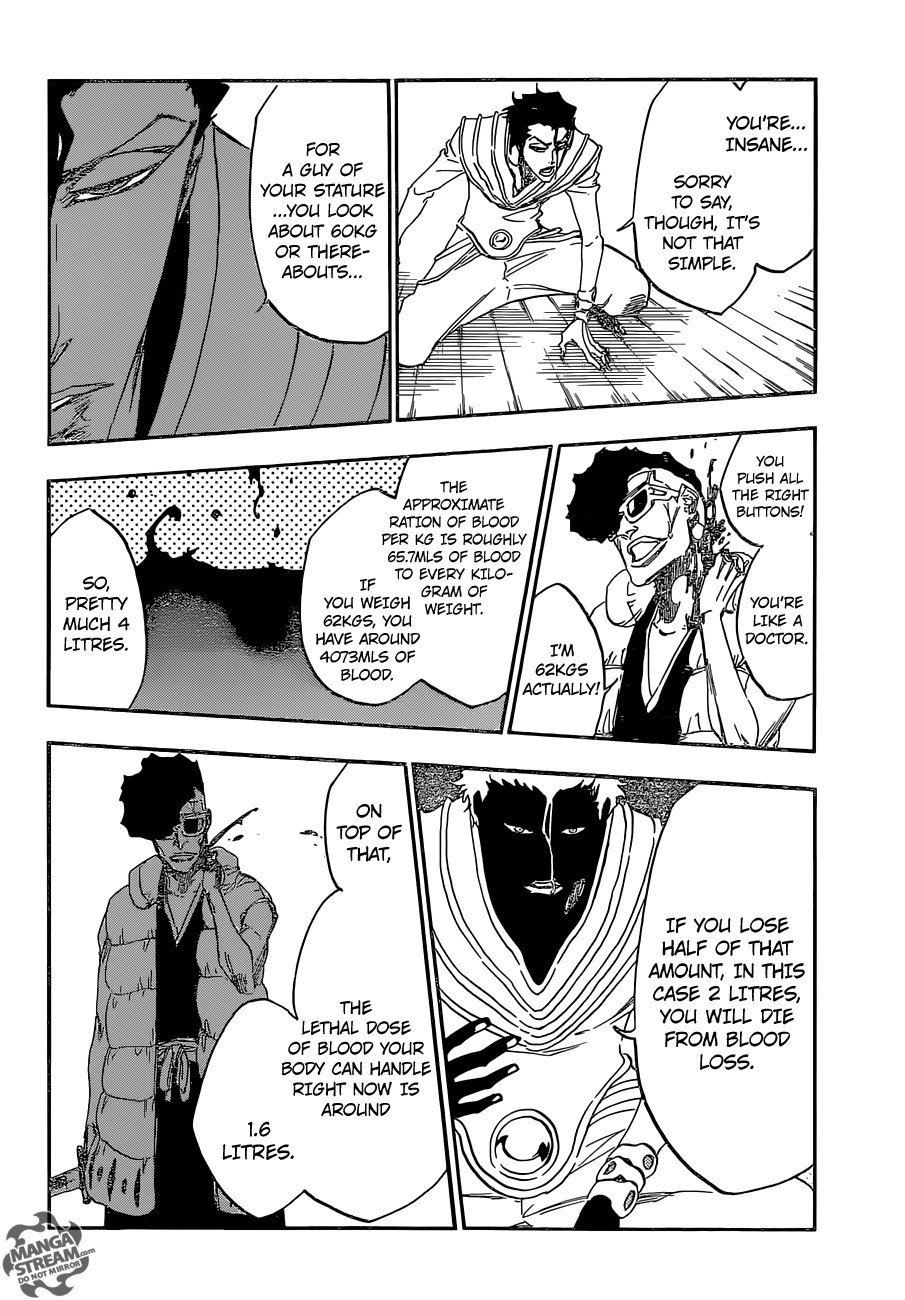 Bleach chapter 602 page 12