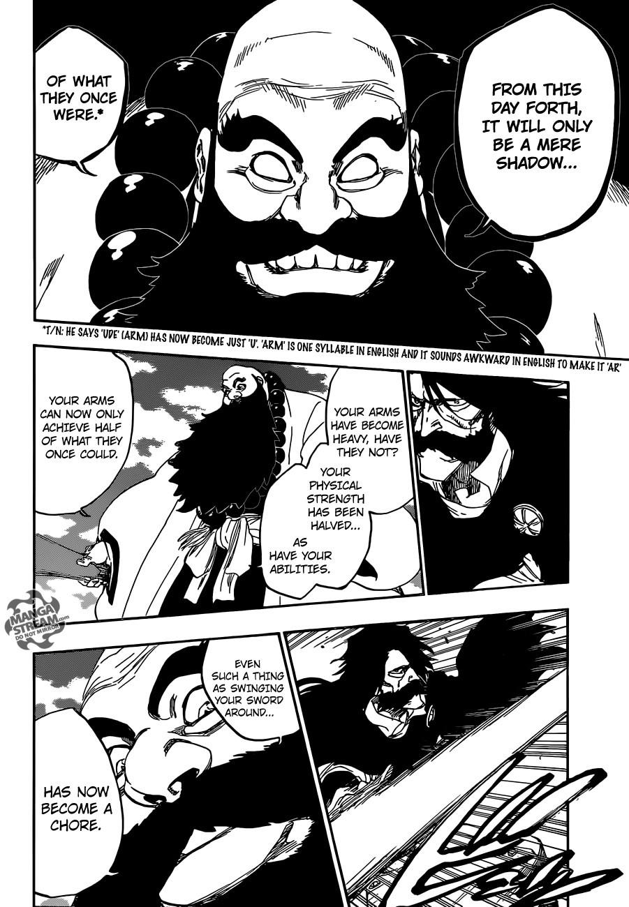 Bleach chapter 606 page 16