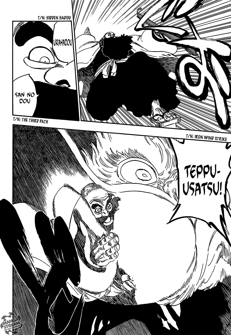 Bleach chapter 607 page 11