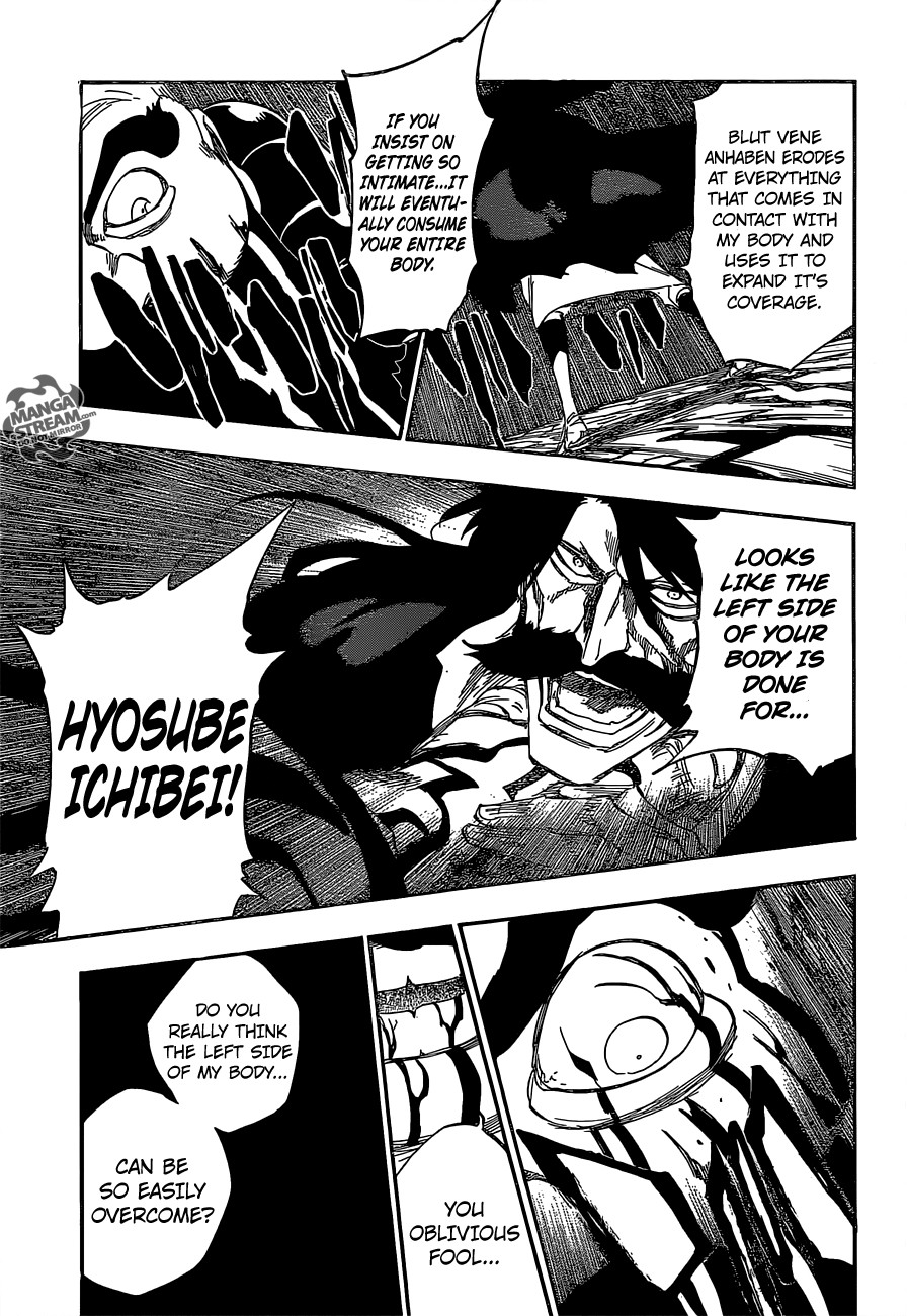 Bleach chapter 607 page 14