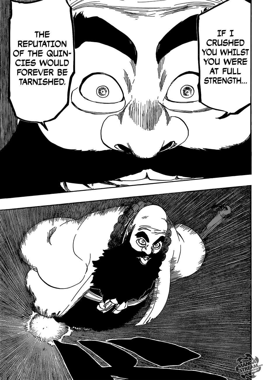 Bleach chapter 607 page 8