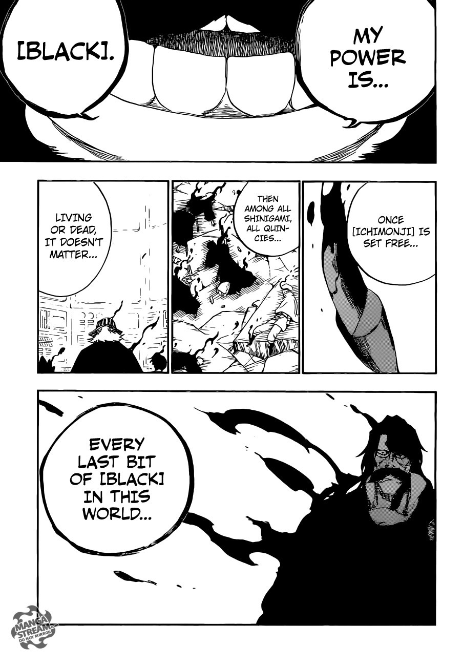 Bleach chapter 608 page 16