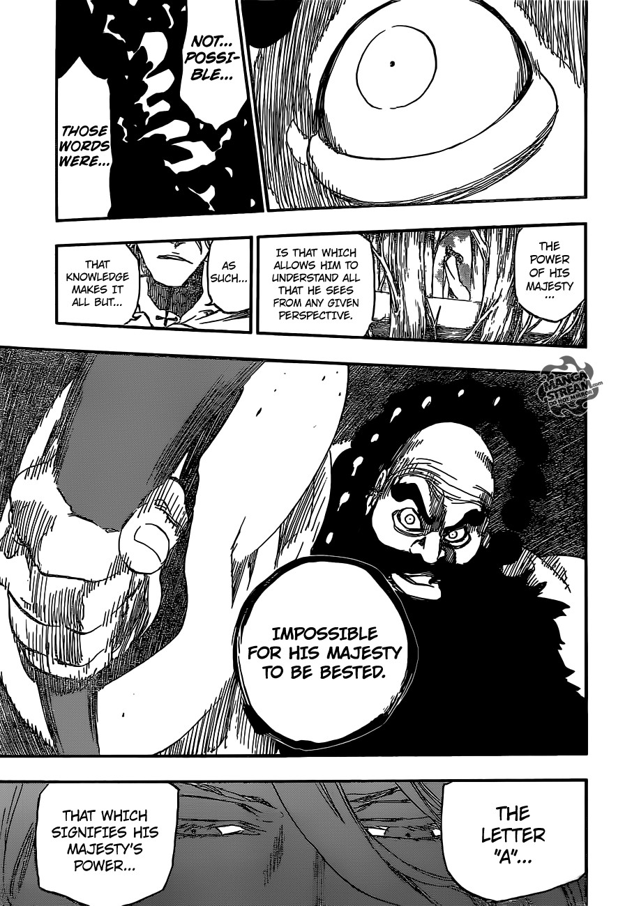 Bleach chapter 609 page 16