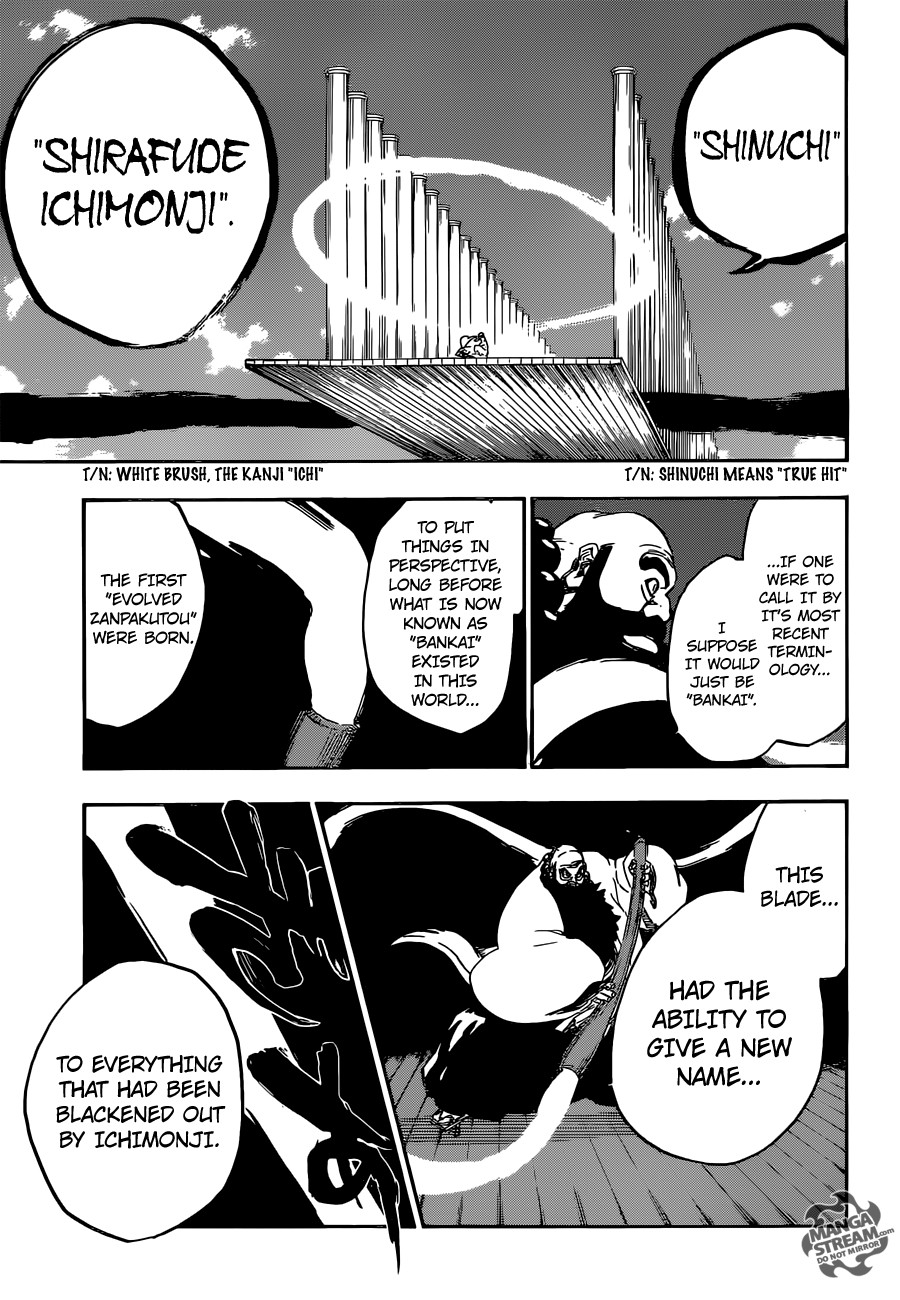 Bleach chapter 609 page 6